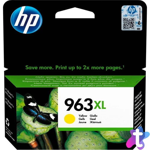 HP 963XL Yellow tintapatron