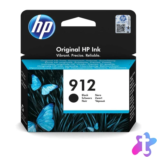 HP 3YL80AE (912) Black tintapatron