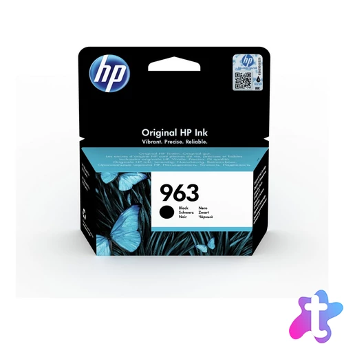 HP 963 Black tintapatron