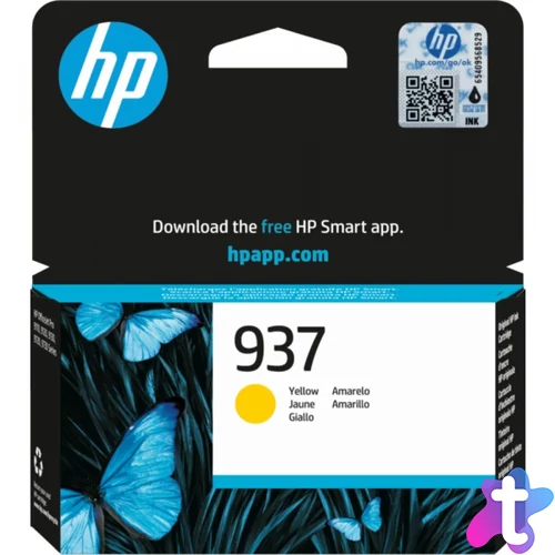 HP 937 Yellow tintapatron