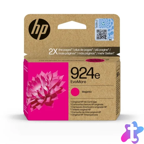 HP 924e Magenta tintapatron