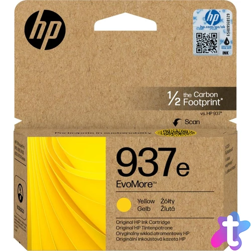 HP 937e Yellow tintapatron