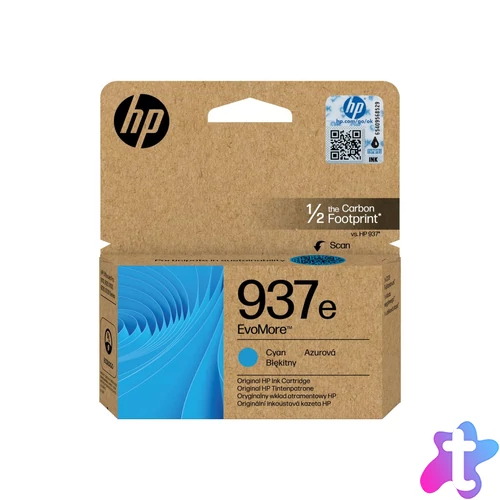 HP 937e Cyan tintapatron