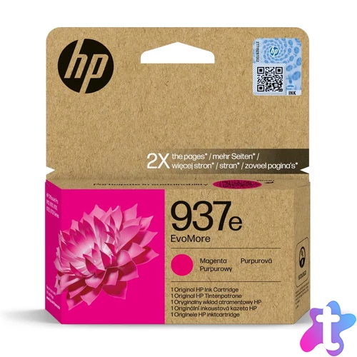 HP 937e Magenta tintapatron