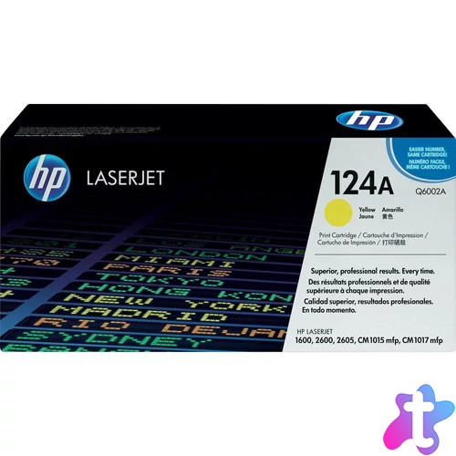 HP Q6002A (124A) Yellow toner