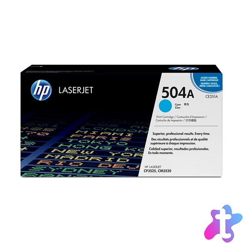 HP CE251A (504A) Cyan toner