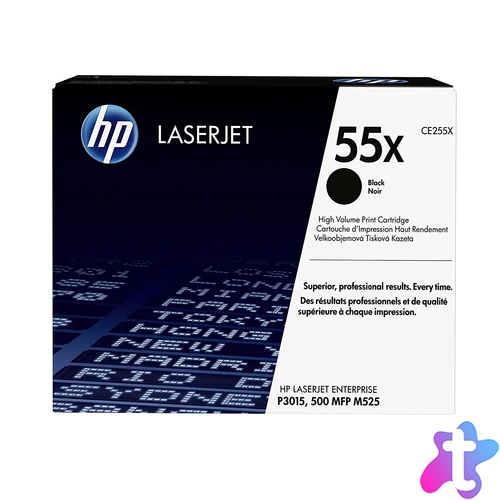 HP CE255X (55X) Black toner
