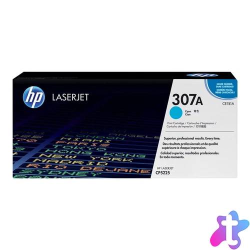 HP CE741A (307A) Cyan toner