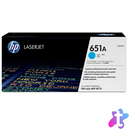 HP CE341A (651A) Cyan toner