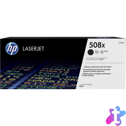 HP CF360X (508X) Black toner