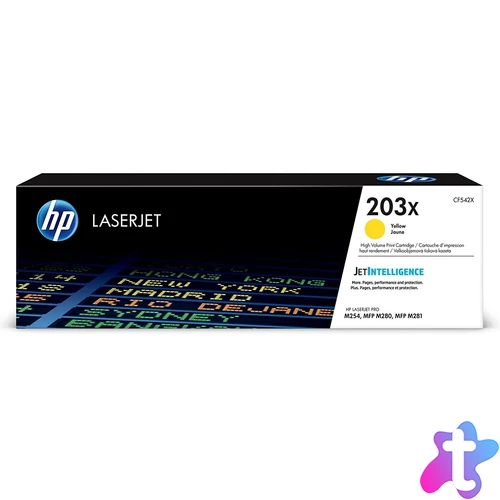 HP CF542X (203X) Yellow toner