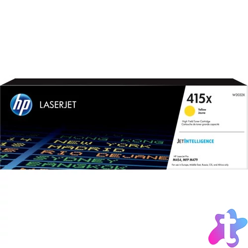HP 415X Yellow toner