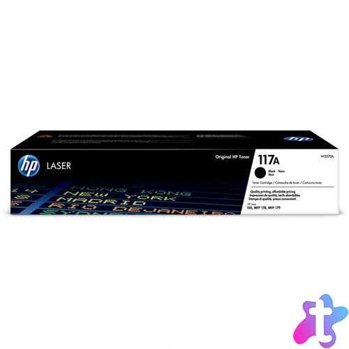 HP W2070A (117A) Black toner