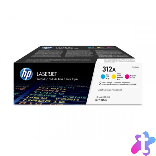 HP CF440AM (312A) CF381A/CF382A/CF383A multipack toner