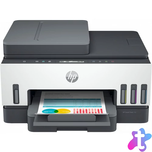 HP Smart Tank 750 Wireless Tintasugaras Nyomtató/Másoló/Scanner multifunkciós nyomtató