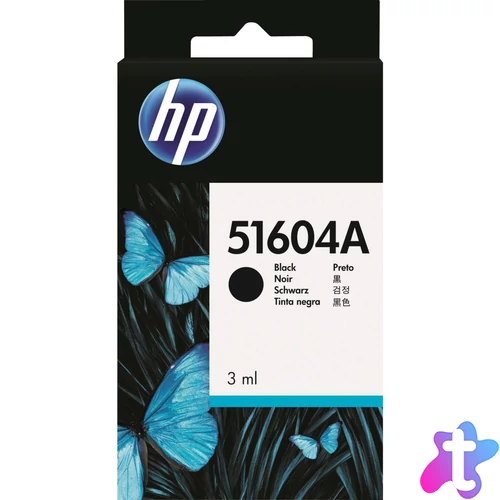 HP 51604A Black tintapatron sima papírhoz