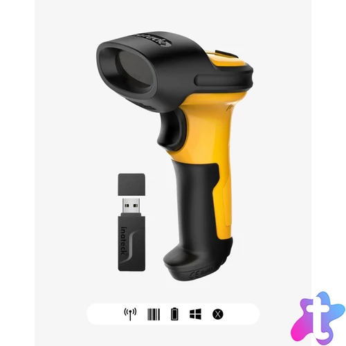 Inateck P6 Vonalkódolvasó Yellow