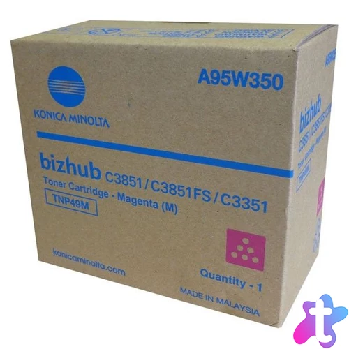Konica Minolta TNP49M Magenta toner