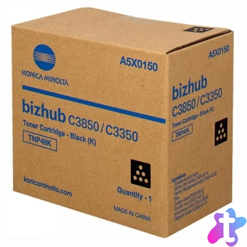 Konica Minolta TNP48K Black toner