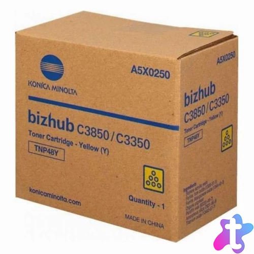 Konica Minolta TNP48Y Yellow toner