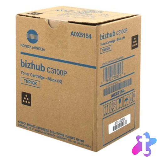 Konica Minolta TNP50K Black toner