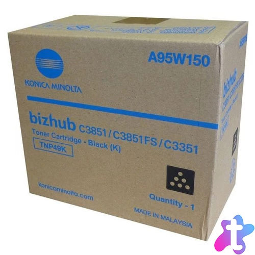 Konica Minolta TNP49K Black toner