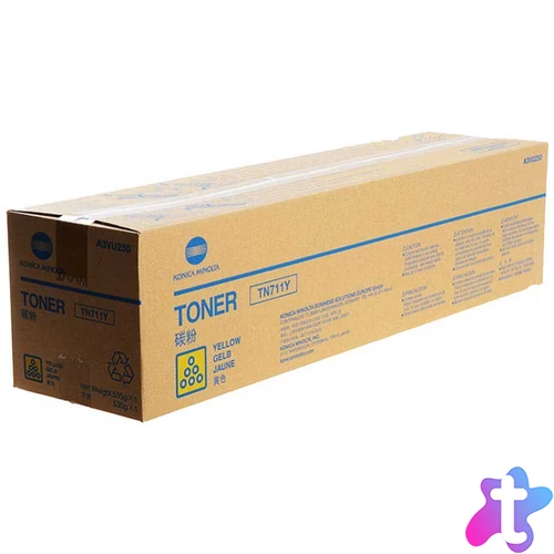 Konica Minolta TN711Y Yellow toner
