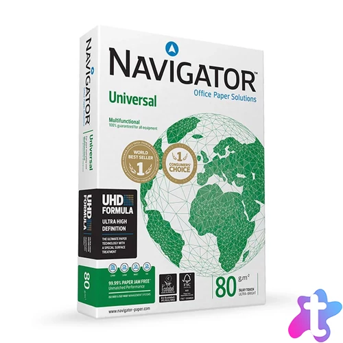 Navigator A4 fénymásolópapír 80g/m2 500db/Csomag
