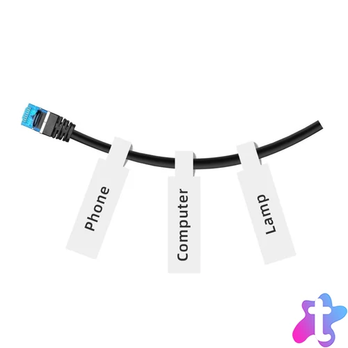 NIIMBOT T12.5*74+35-60 Cable Label White címkenyomtató szalag