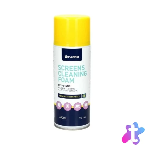 Platinet FS5144 Képernyő tisztító hab 400 ml tisztítóanyag