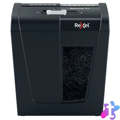Rexel Secure S5 Iratmegsemmisítő Black