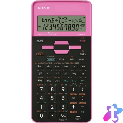 Sharp EL-531THBPK Tudományos számológép Pink