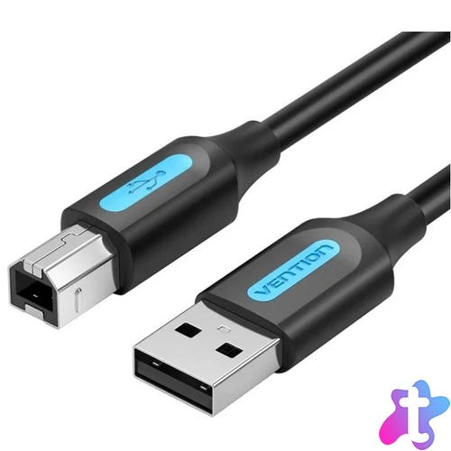 Vention USB-A - USB-B 10m Printer Cable Black kábel