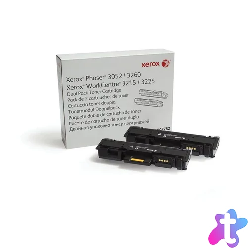 Xerox 106R02782 Dual Pack Black toner