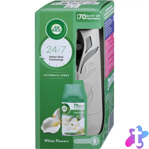 Illatosító készülék, automata, 250 ml, AIR WICK "Freshmatic", frézia és jázmin