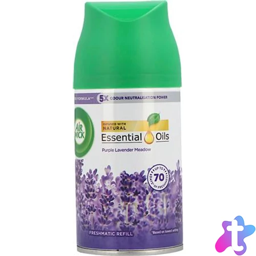 Illatosító készülék utántöltő, automata,  250 ml, AIR WICK "Freshmatic", levendula
