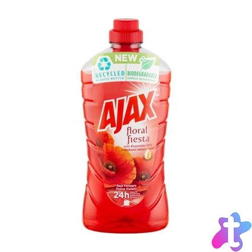 Általános tisztítószer, 1 l, AJAX, piros