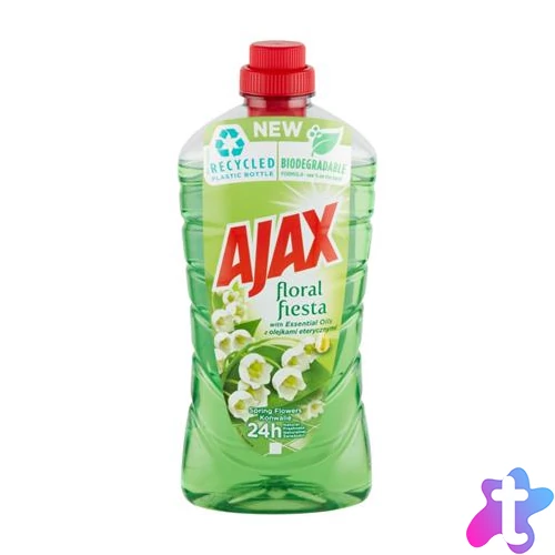 Általános tisztítószer, 1 l, AJAX, gyöngyvirág, zöld