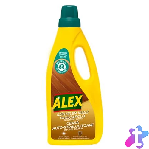 Padlóápoló viasz, színtelen, 750 ml, ALEX