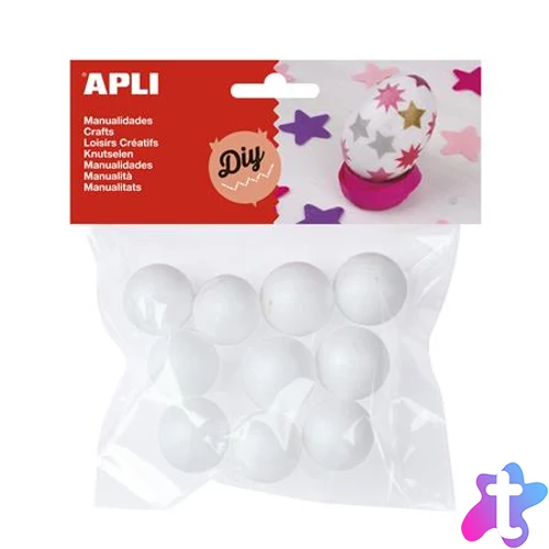 Styropor gömb, 25 mm, APLI "Creative"