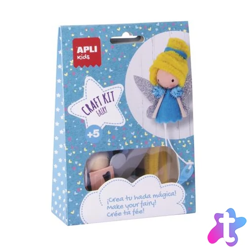 Bábukészítő készlet, APLI Kids "Craft Kit", tündér