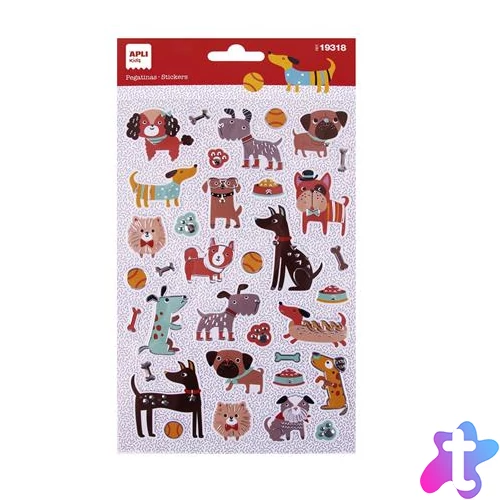 Matrica, APLI Kids "Stickers", kutyák