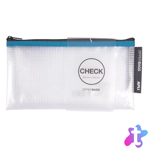 Rendszerező tasak, cipzáras, DL, APLI, vegyes színek