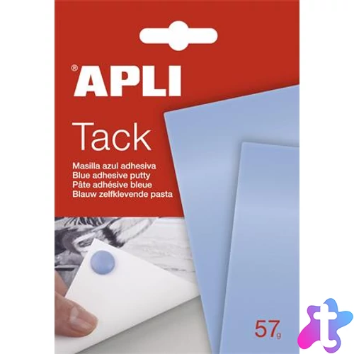 Gyurmaragasztó, 57 g, APLI "Tack", kék