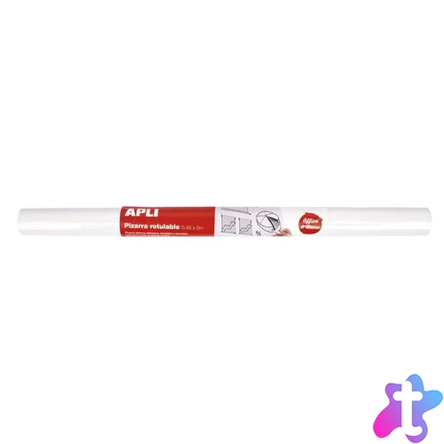 Öntapadó tábla, táblamarkerrel írható, APLI, fehér