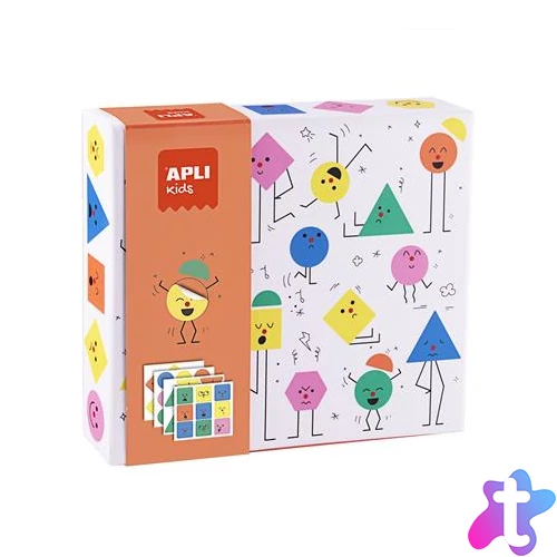 Geometriai matricás készlet, APLI Kids "Geometric", érzelmek