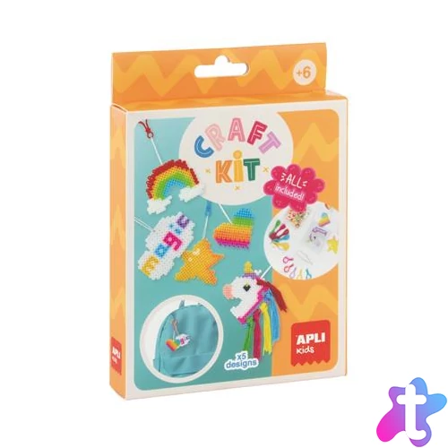 Kulcstartó készítő készlet, APLI Kids "Craft Kit"