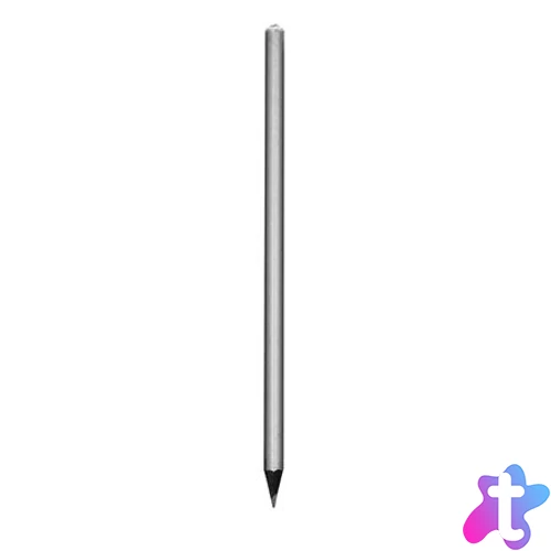 Ceruza, ezüst, fehér SWAROVSKI® kristállyal, 14 cm, ART CRYSTELLA®