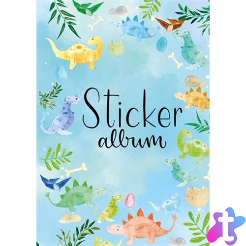 Matricagyűjtő album, A5, AVERY ZWECKFORM, dinoszaurusz