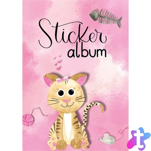 Matricagyűjtő album, A5, AVERY ZWECKFORM, cica